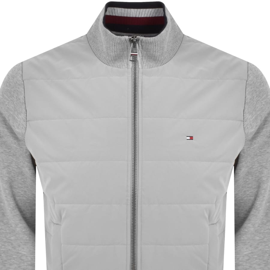 Tommy Hilfiger Mix Media Jacket GreyTommy Hilfiger Mix Media Jacket Grey Male X Large